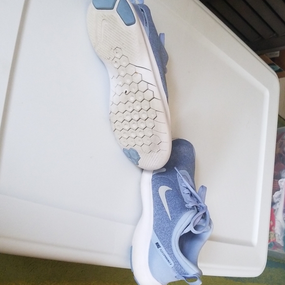 Baby Blue Nikes - Picture 2 of 2
